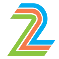 SVT2's third logo, designed by Sid Sutton, used from 1980 to 7 January 1996.