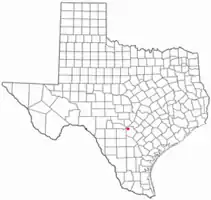 Location of Helotes, Texas