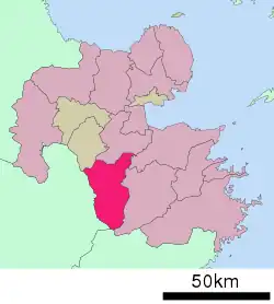 Location of Taketa