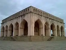 Taramati Baradari, a caravanserai built by the Golconda Sultanate at Hyderabad