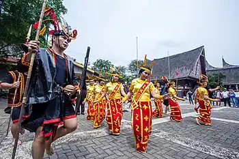 Moyo dance in Nias Island