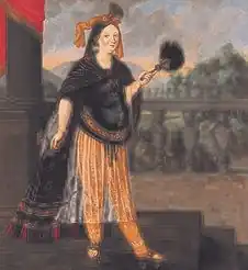 Crimean Tatar princess in 1682