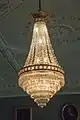 Regency-style chandelier