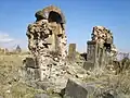 5th century Tukh Manuk Chapel ruins near the monastic complex.