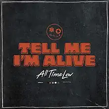 Album cover for "Tell Me I'm Alive"