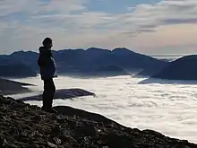 Temperature inversion in the Lake District