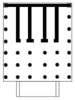 Speculative plan of the first temple