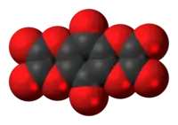 Tetrahydroxy-1,4-benzoquinone bisoxalate molecule