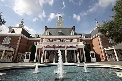 The American Adventure pavilion