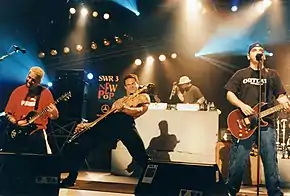 The Bloodhound Gang performing in 1999