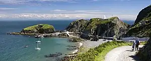 Jetty and harbour, Lundy