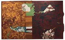 Image 4Painting by artist Firoz Mahmud on Battle of Plassey titled 'The Start of the End of the Reign of the Subcontinent: during the time of my forefathers' (from History of Bangladesh)