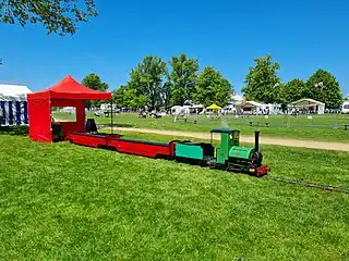 There and Back light Railway at Burghley