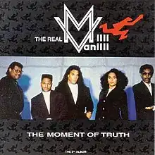 The cover art for the album The Moment of Truth