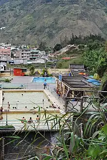 Thermal baths in Baños