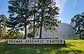 Thomas Assembly Center - Signage