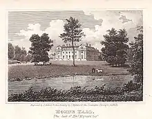 Hoxne Hall, from Excursions Through Suffolk, Vol. 1: Illustrated With Engravings by Thomas Cromwell