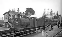 Three Cocks Junction Station in 1949