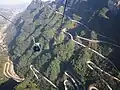 View of the Heaven-Linking Avenue from a cable car