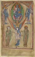 F. 18v, Christ in Majesty