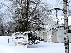 Tilden Lake community and fire hall