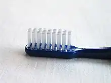 Head of a toothbrush