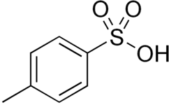 p-Toluenesulfonic acid, a widely used reagent in organic synthesis.