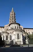 Chevet of St. Sernin's Basilica, Toulouse (1095)