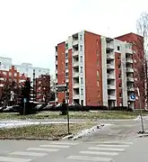 Apartment buildings in Tourula.