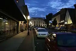 Huntingdon Court Square as seen from Main Street