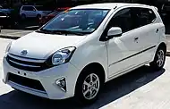 2014 Toyota Wigo 1.0 G (B100LA; pre-facelift, Philippines)