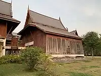 Thai house complex in Srinakharinwirot University, Ongkharak