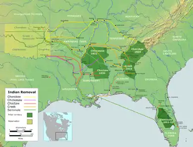 Removal of the Five Civilized Tribes