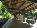 S-Bahn platform (to the west)