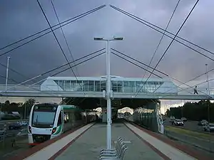 Leederville station platform