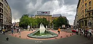 Nikola Pašić Square in June 2009.