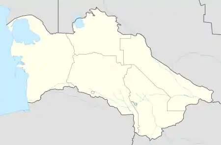 Türkmenbaşy şäherçesi is located in Turkmenistan