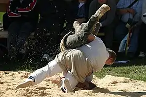 Turnerschwinger during a fight (used 2006-2)