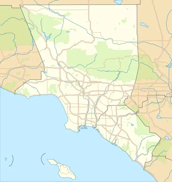 Chevron Reef is located in the Los Angeles metropolitan area