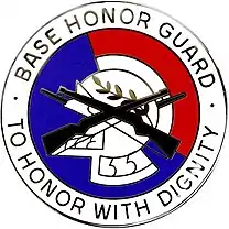 Air Force Base Honor Guard Badge