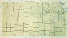 Location of a lake in Kansas.