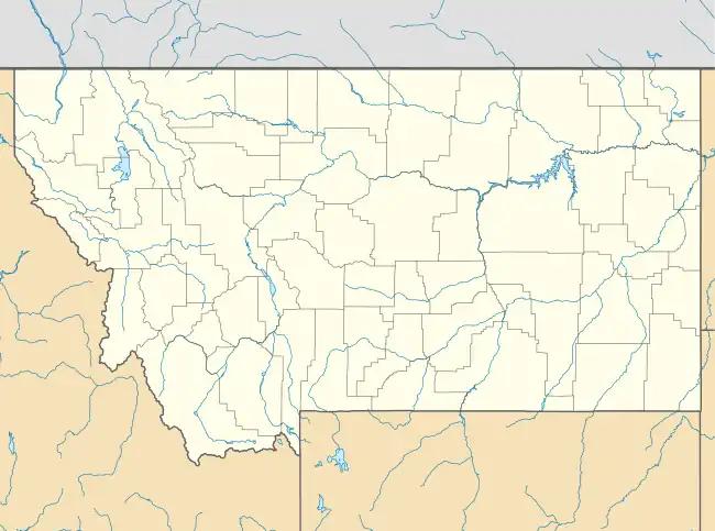 Quebec, Montana is located in Montana