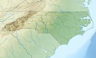 Mill Creek (Little River tributary) is located in North Carolina