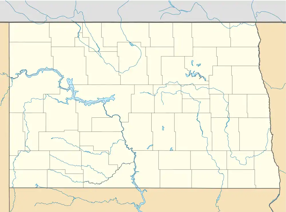 Double Ditch is located in North Dakota