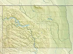 DIK is located in North Dakota