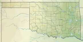 Deer Creek (Oklahoma) is located in Oklahoma