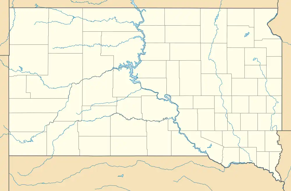 Chicago and North Western Roundhouse is located in South Dakota