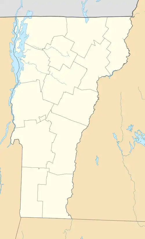 Castleton is located in Vermont