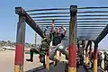 Military variant of the monkey bars