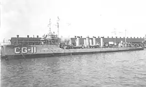 Fanning in Coast Guard service